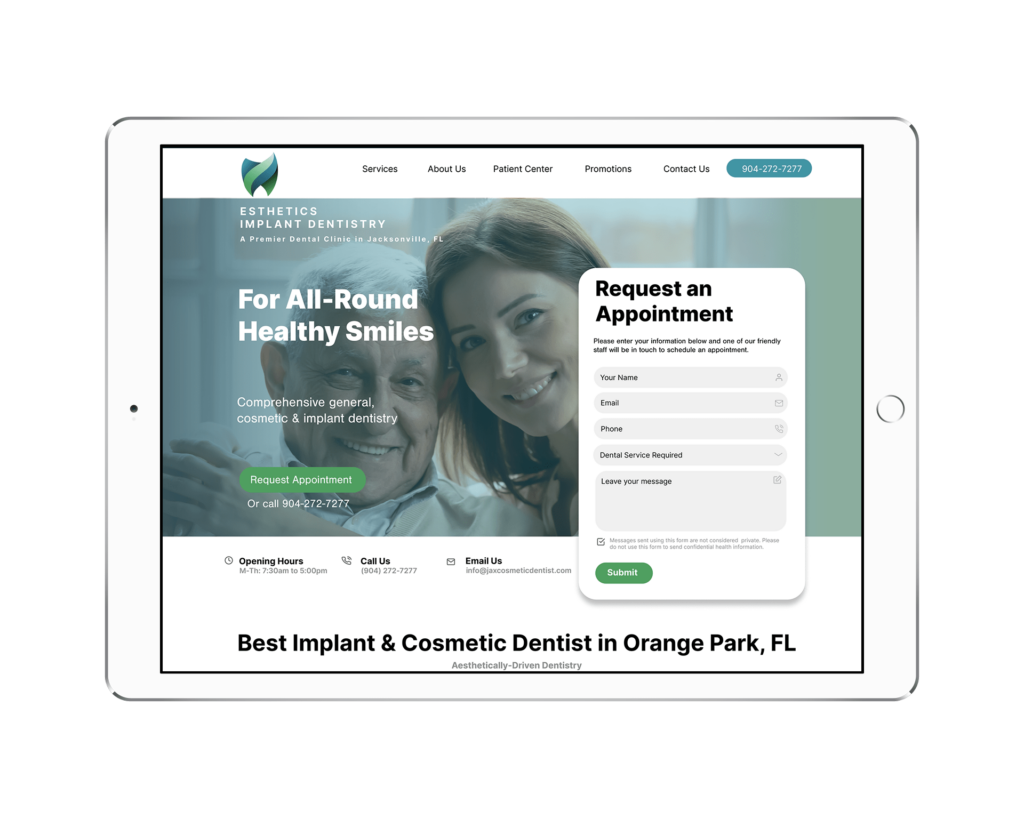 Digital Web Design for Esthetics Implant Dentistry - Webtage